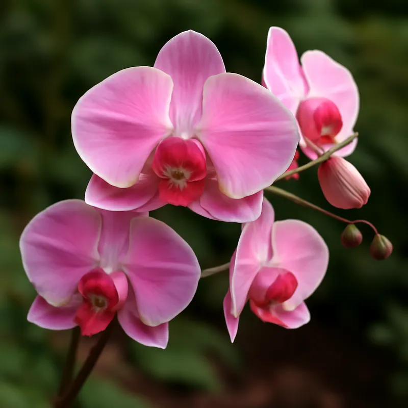 Orkidé (brudorkidé) - rosa - bild 4