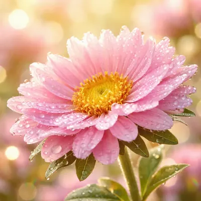 Sommaraster - rosa