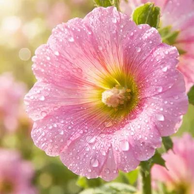 Stockros - rosa