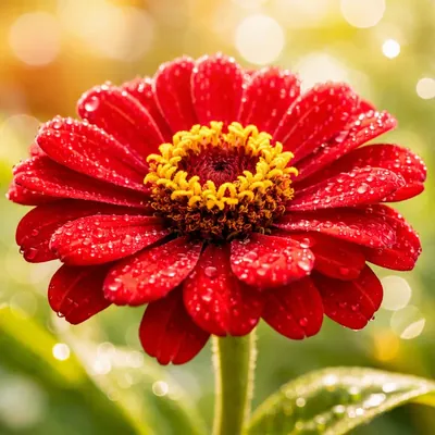 Zinnia - röd