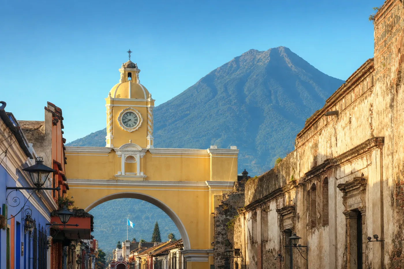 Skicka blommor till Guatemala - blombukett inspirerad av Guatemalas flaggfärger