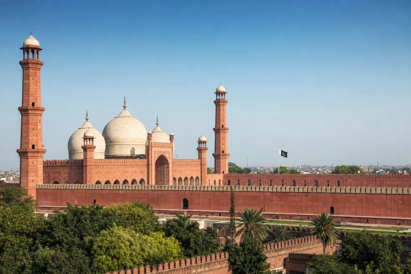 Skicka blommor till Pakistan - blombukett inspirerad av Pakistans flaggfärger