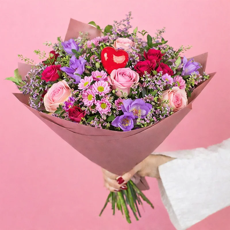 Blombukett för födelsedag