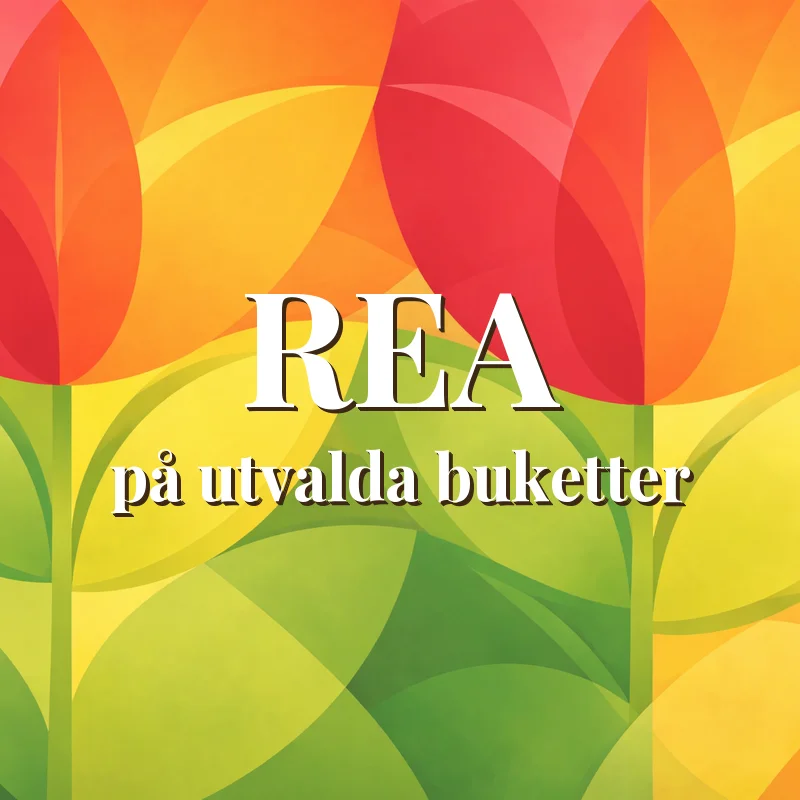 Rea på blommor - buketter till rabatterat pris