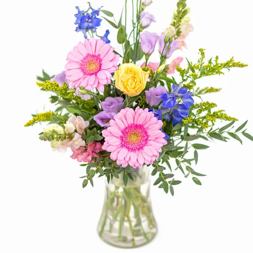 Floristens färgglada bukett
